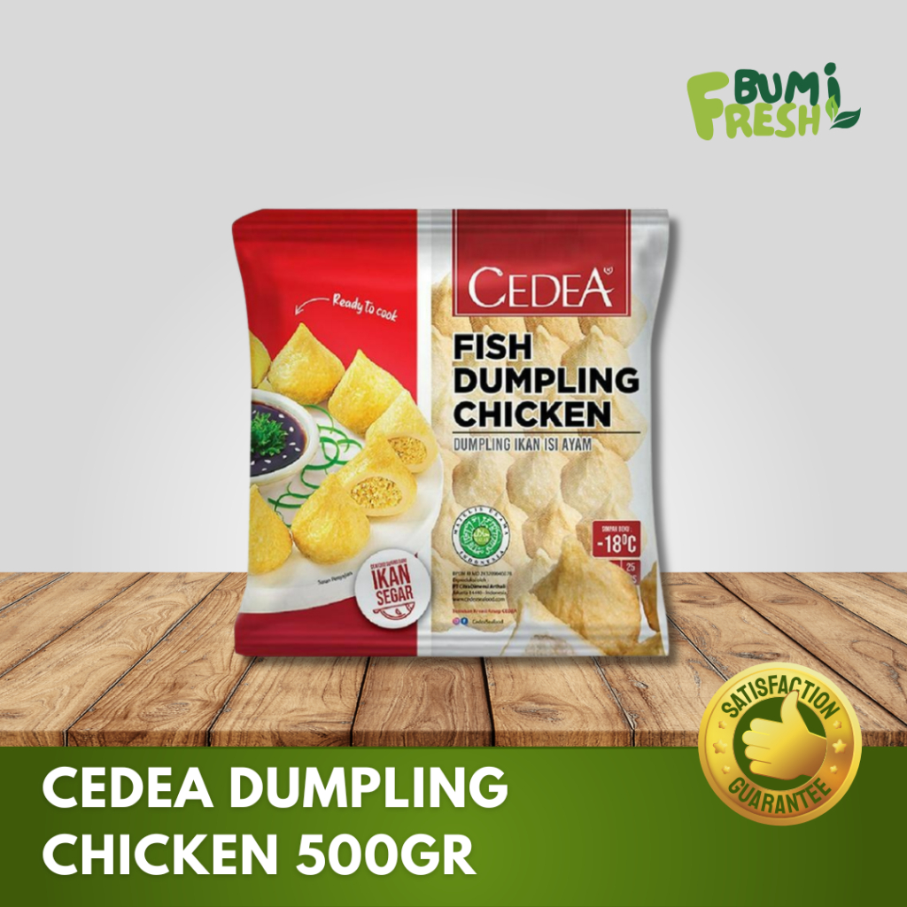 Cedea Fish Dumpling Chicken Ayam 500gr Frozen Food Garut