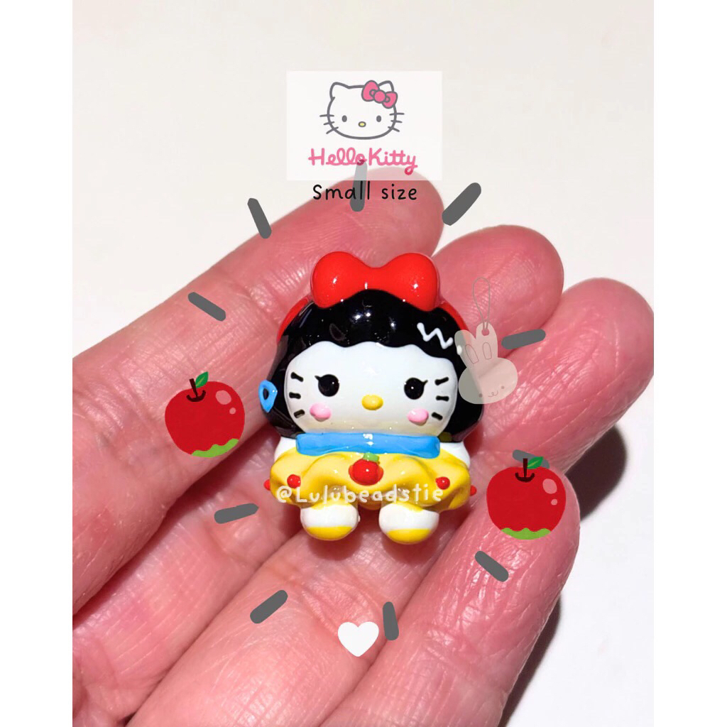 jellycat figure hk painting beads jelicat jc lubang tembus hello kitty sanrio sinchan pooh mario spo