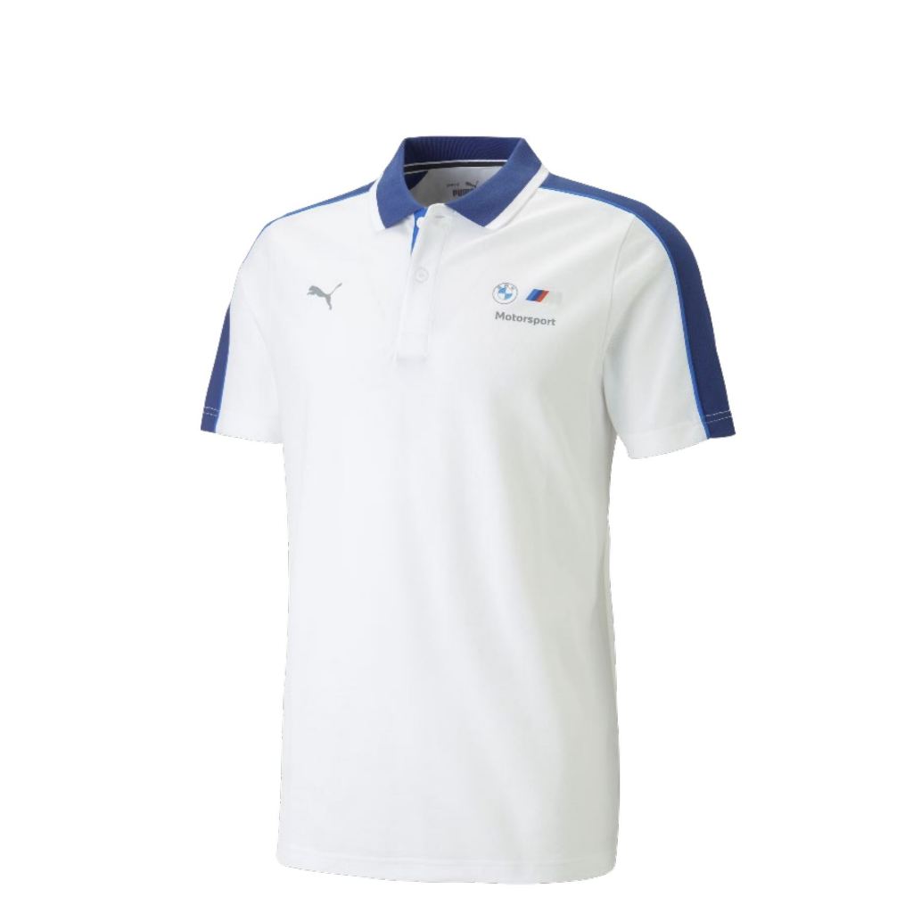Original BMW M Motorsport Polo Shirt Kaos Polo Pria Size M PUMA