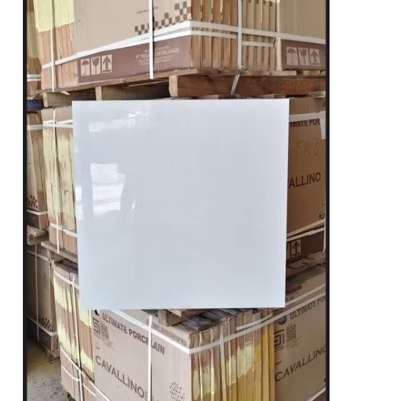 GRANIT LANTAI CREAM POLOS 60X60