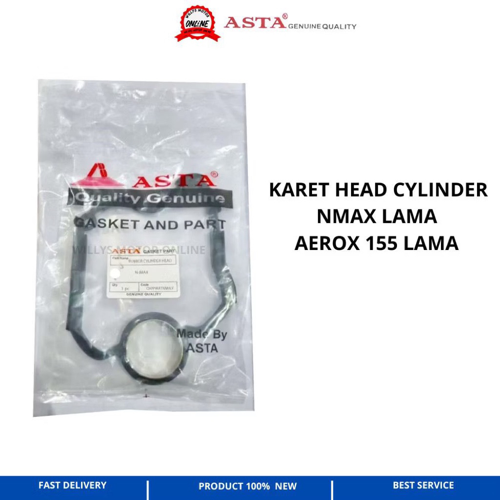 KARET HEAD NMAX AEROX OLD ASTA SIL HEAD CYLINDER NMAX