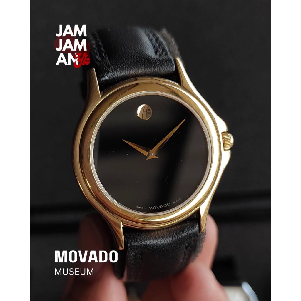 Jam Tangan Movado Museum Swiss Quartz Original