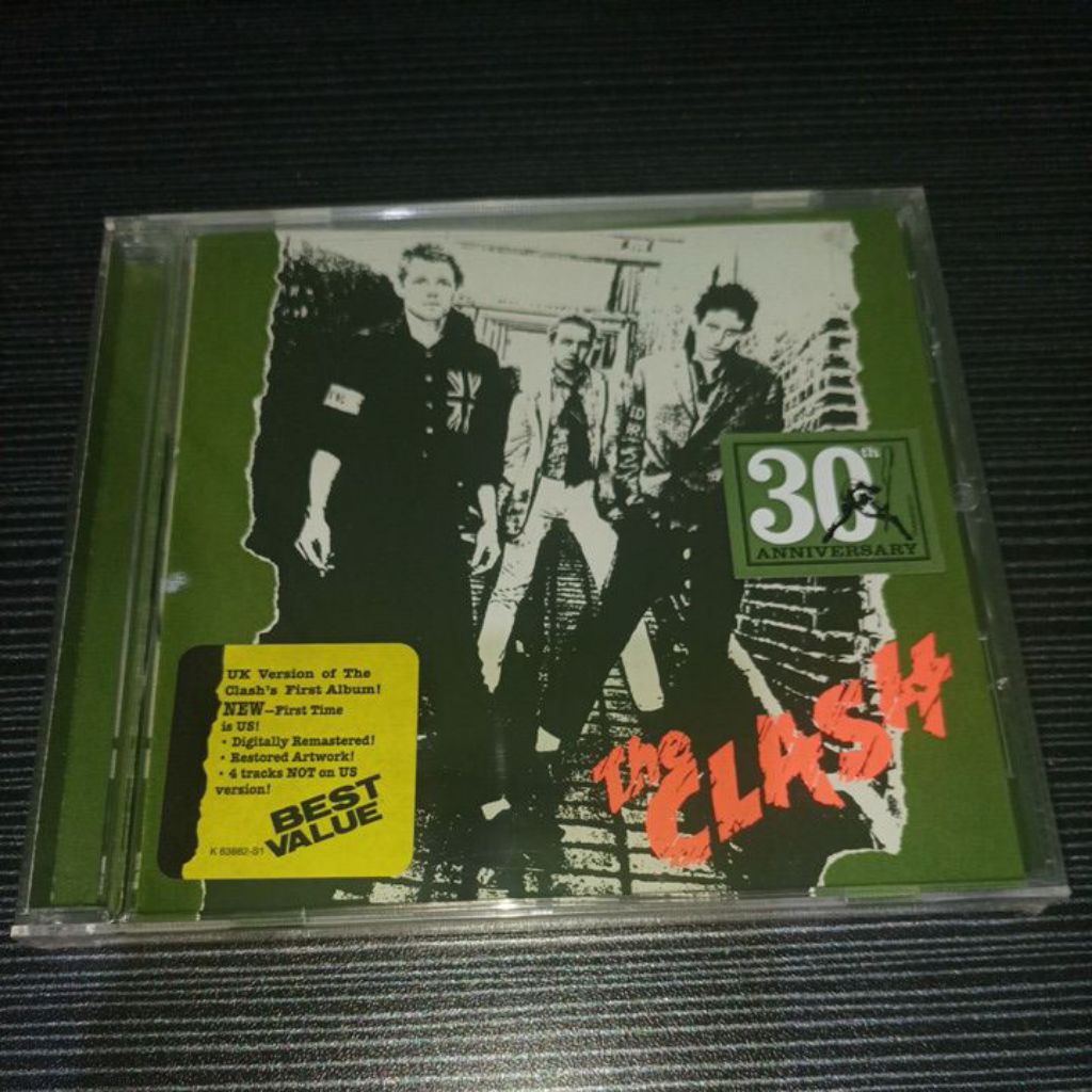 CD THE CLASH - SELF TITLE / UK RELEASES