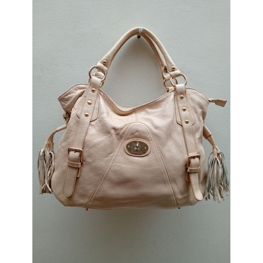 Capacci, Hobo, Shoulder-Hand bag kulit asli muat laptop