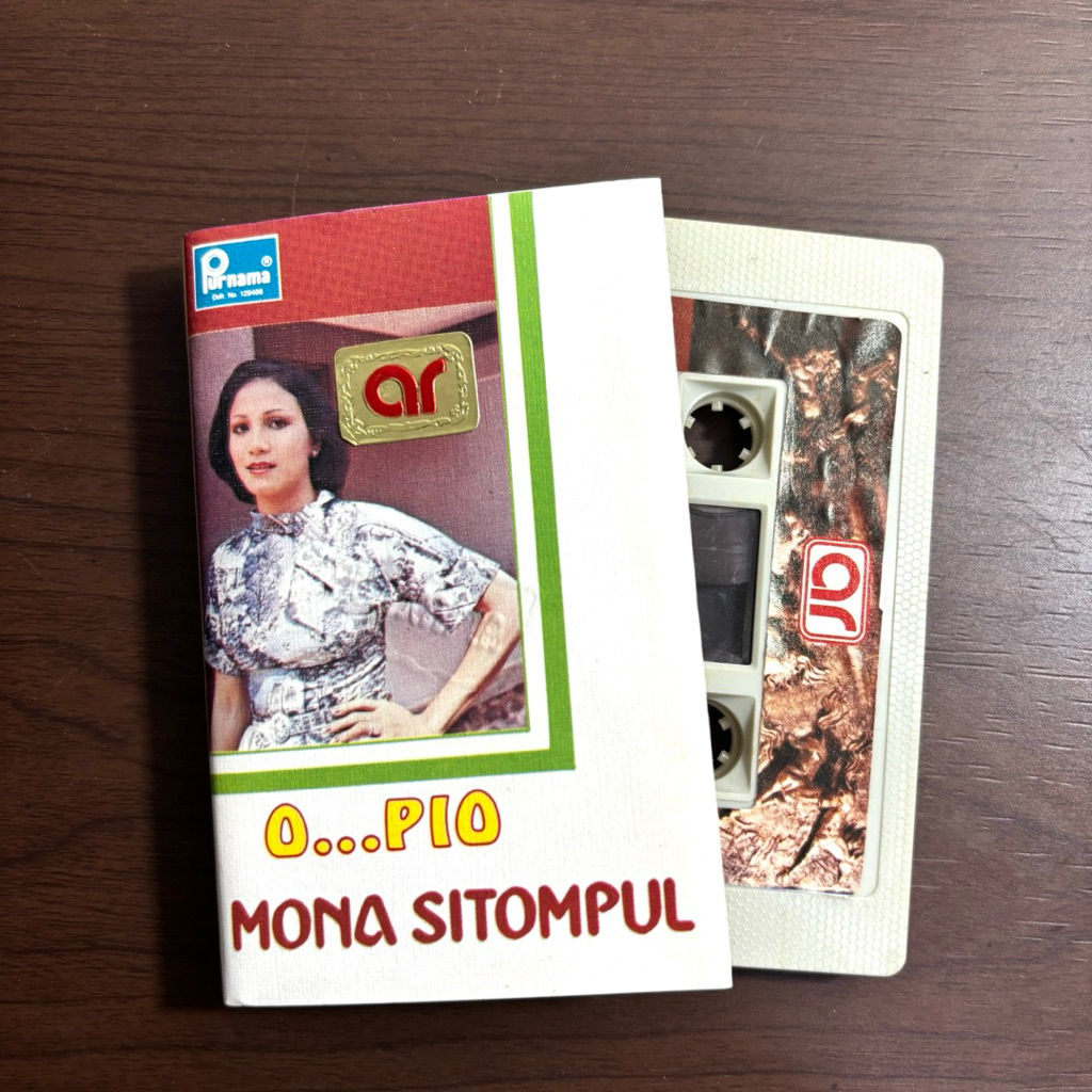 Kaset Pira Mona Sitompul O...Pio / Purnama Records / Lagu Daerah