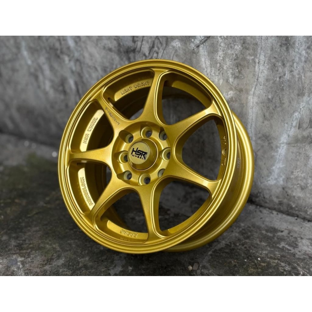 VELG HSR SEBUNSUTA R14 H4X100/4X114,3 GOLD