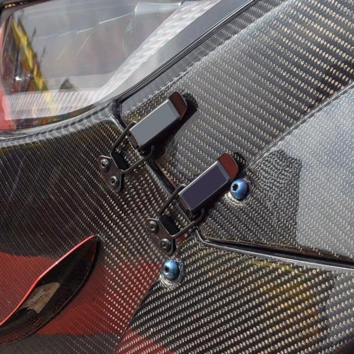 Penjepit Klip Bumper Mobil Motor Body Bodi Variasi Aksesoris - Klip Bemper Mobil 2 Pcs BESAR / KECIL