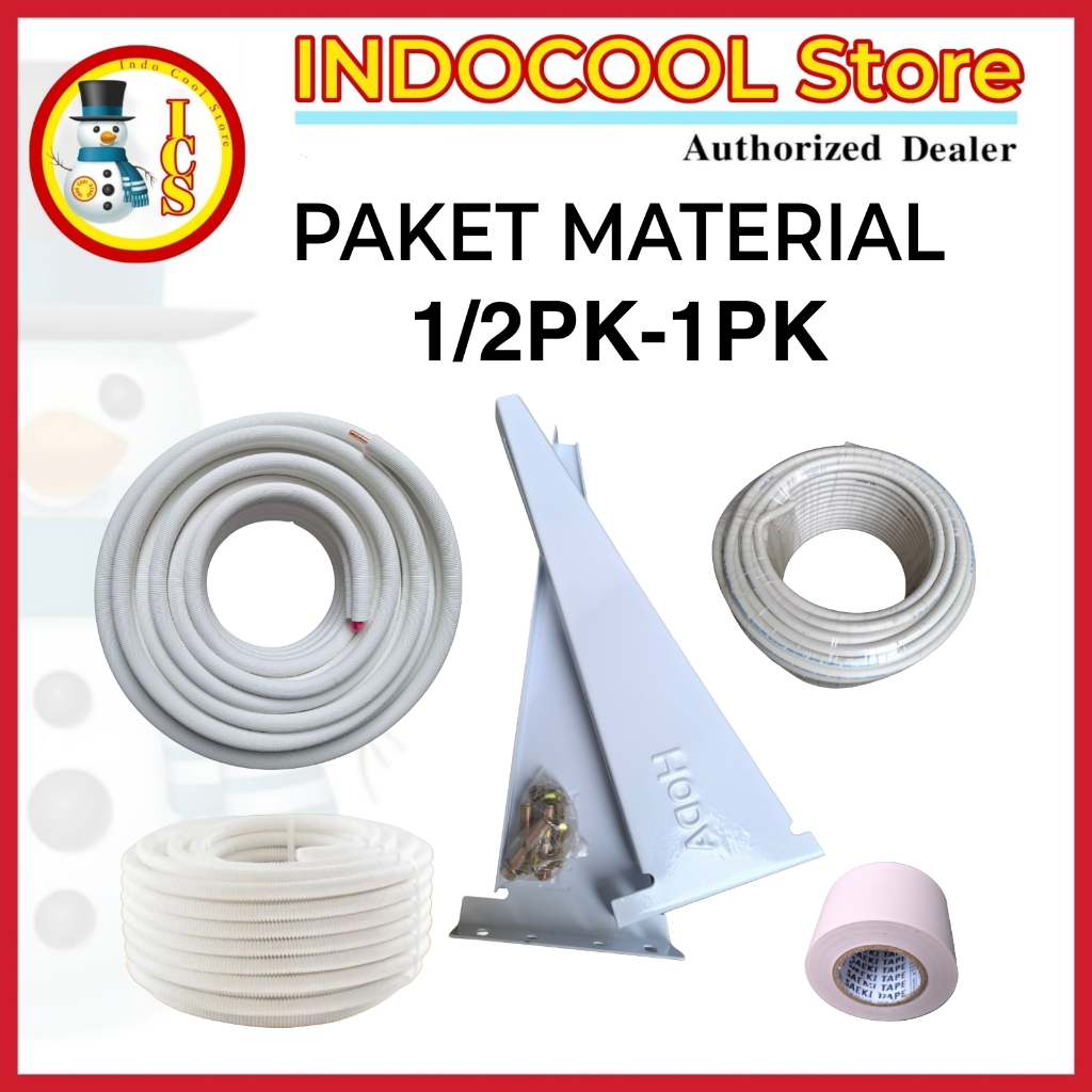 Paket Material Ac ( 0.5pk - 1pk ) - Standard / Inverter