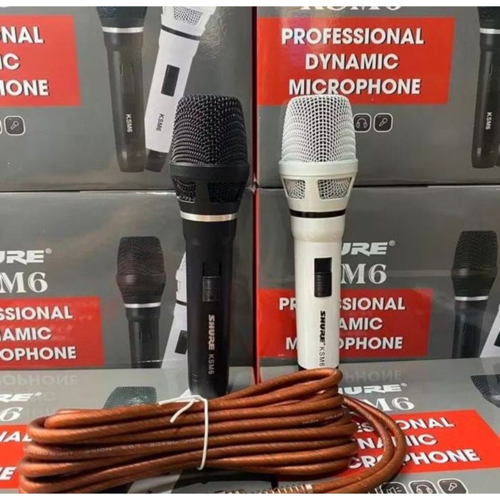 Mic Kabel Shure KSM 6 / Shure KSM 6 Mic Kabel - hitam