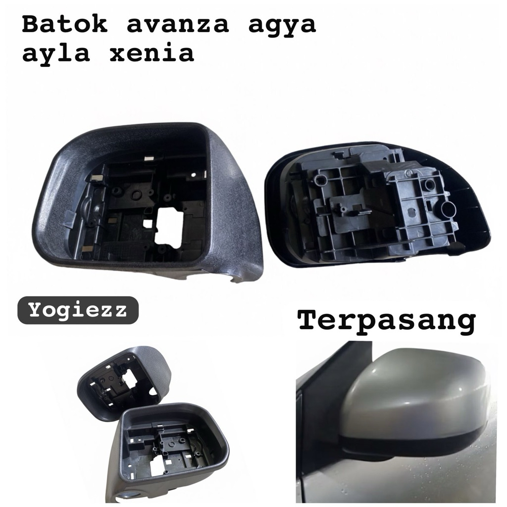 batok spion toyota avanza daihatsu xenia agya ayla type X type E dan G veloz 2012 2013 2014 2015 201