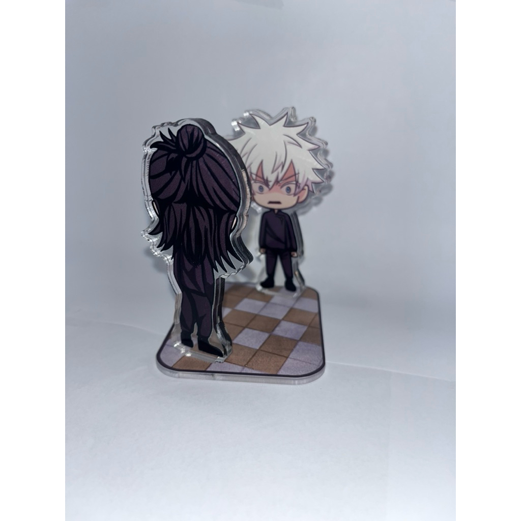 Stand Akrilik Gojo Geto Jujutsu Kaisen JJk Fan Merchandise