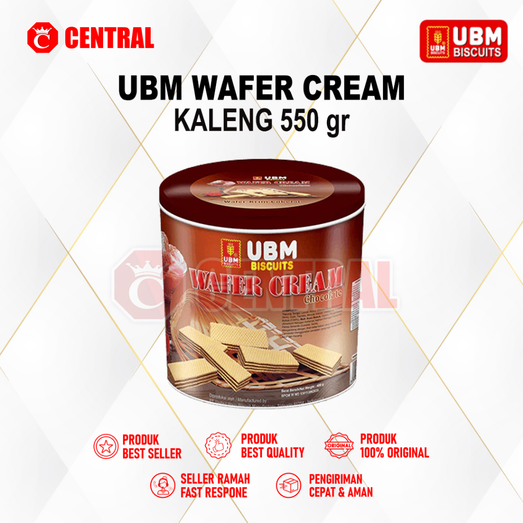UBM WAFER CREAM CHOCOLATE 550GR | WAFER CHOCOLATE