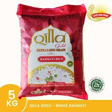 [oddsolshop] pekanbaru/Beras Basmati Qilla Gold 5kg Original Baru Memberi Rasa Khas Untuk Masakan