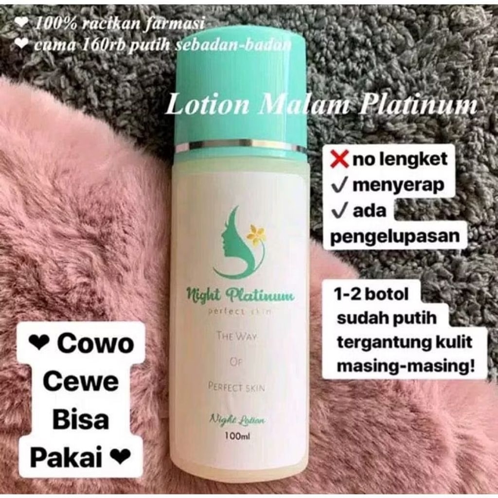 Hb night platinum by perfect skin / Hb malam platinum perfect skin