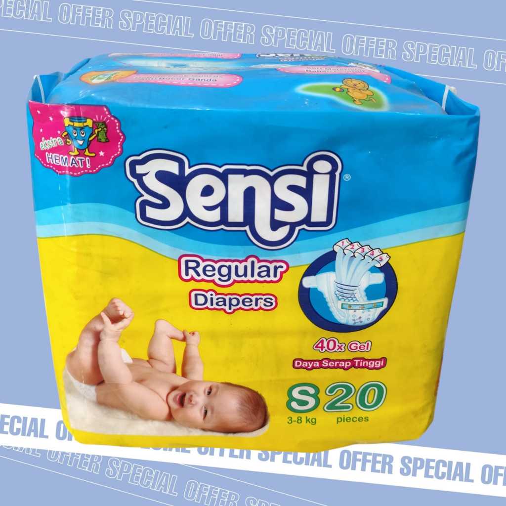 Diapers Popok Bayi Sensi Perekat