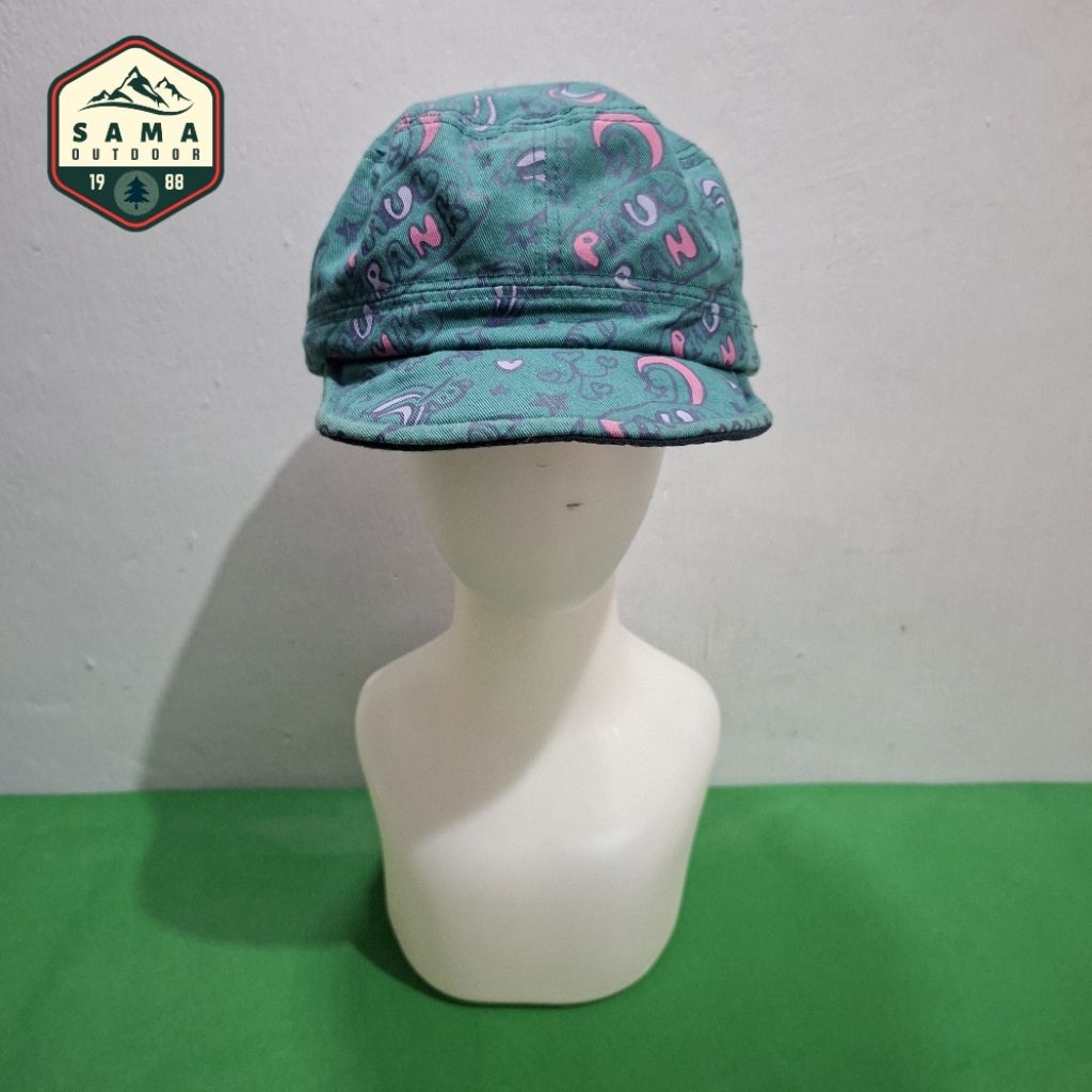 Topi Sepeda Paul Frank Hijau