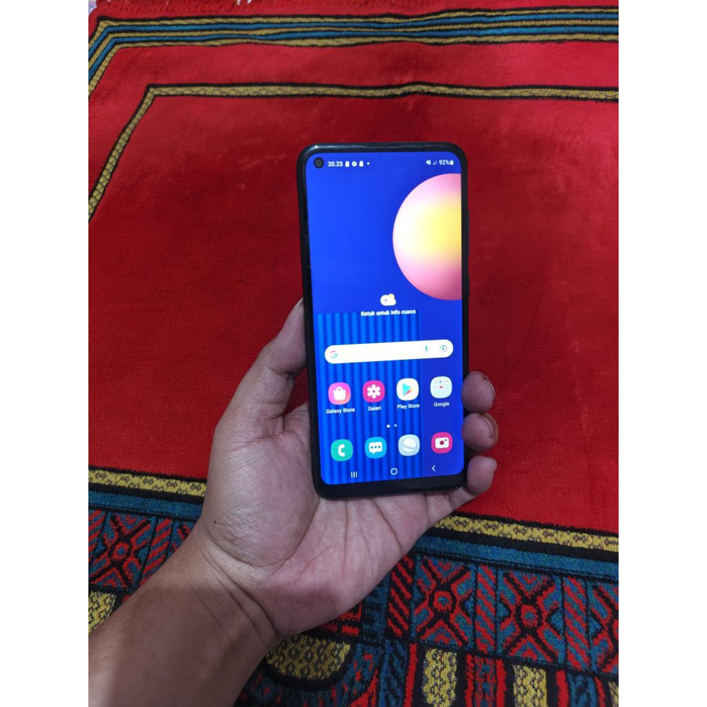 samsung m11 garansi resmi normal ram 3gb 32gb hp bekas murah baterai awet 5000mah