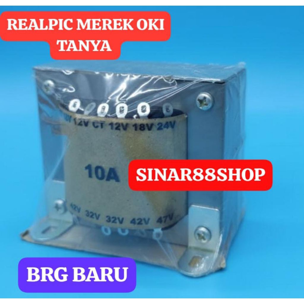 ORIGINAL MEREK OKI TRAVO 10A BESAR CT12V CT18V CT24V CT32V CT42V CT47V CT 12V 18V 24V 32V 42V 47V TR