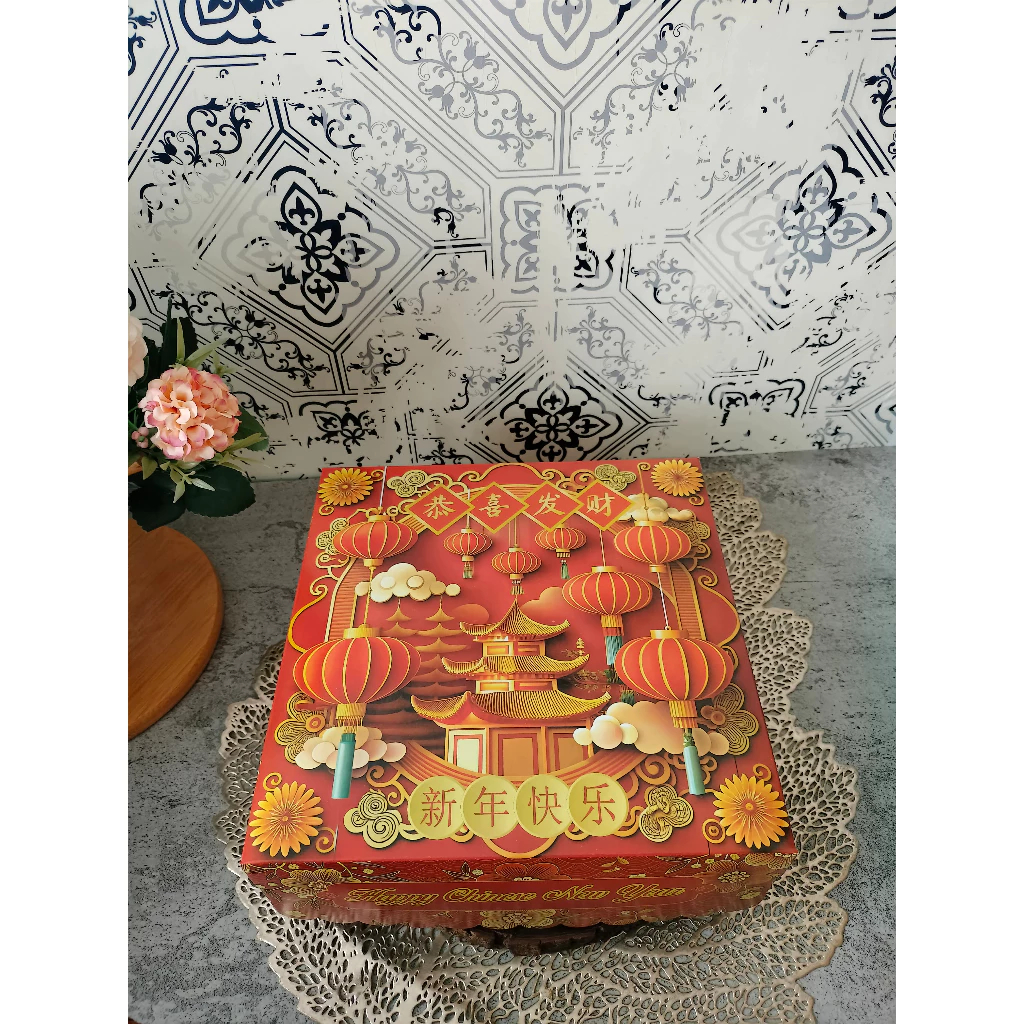 Box Cake Imlek Box Imlek Great Success Box Imlek Ukuran 22 x 22 x 10 Cm Box Imlek Corrugated 22x22x1