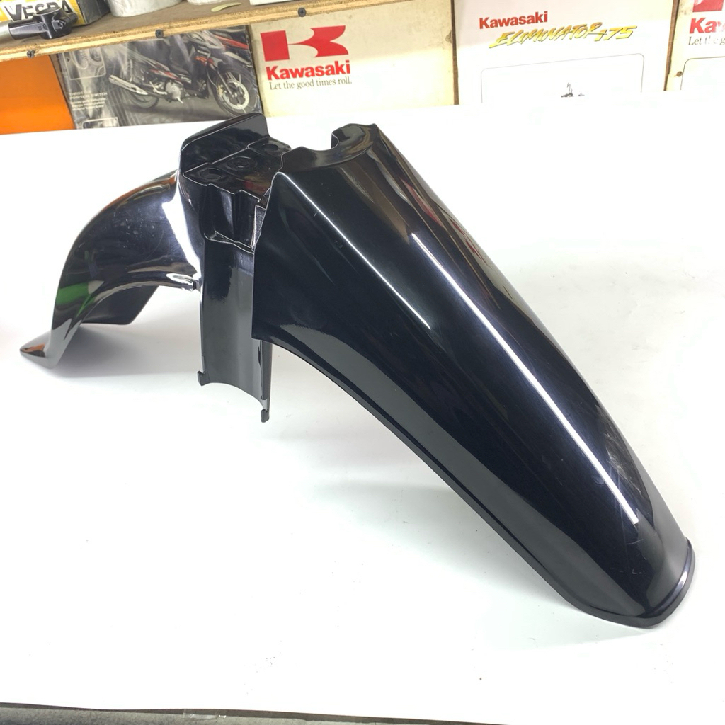 Spakbor Fender Depan Force 1 F1 F1z Crypton Sigma Hitam YAMAHA GENUINE PARTS / YGP 3XA - F1511 - 00 