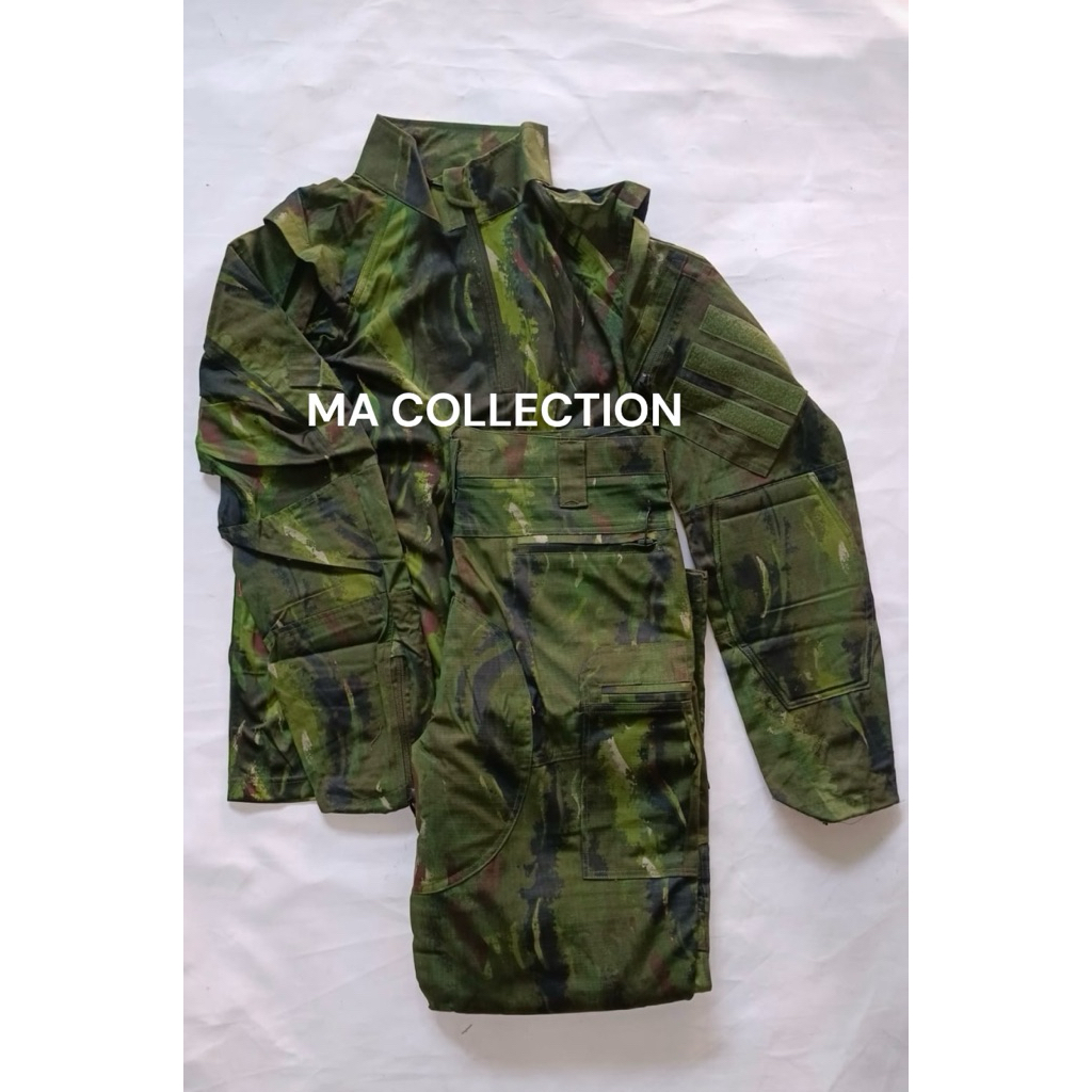Stelan Baju PDL HABEMA / Baju Perang Hutan Jatah terbaru 2025