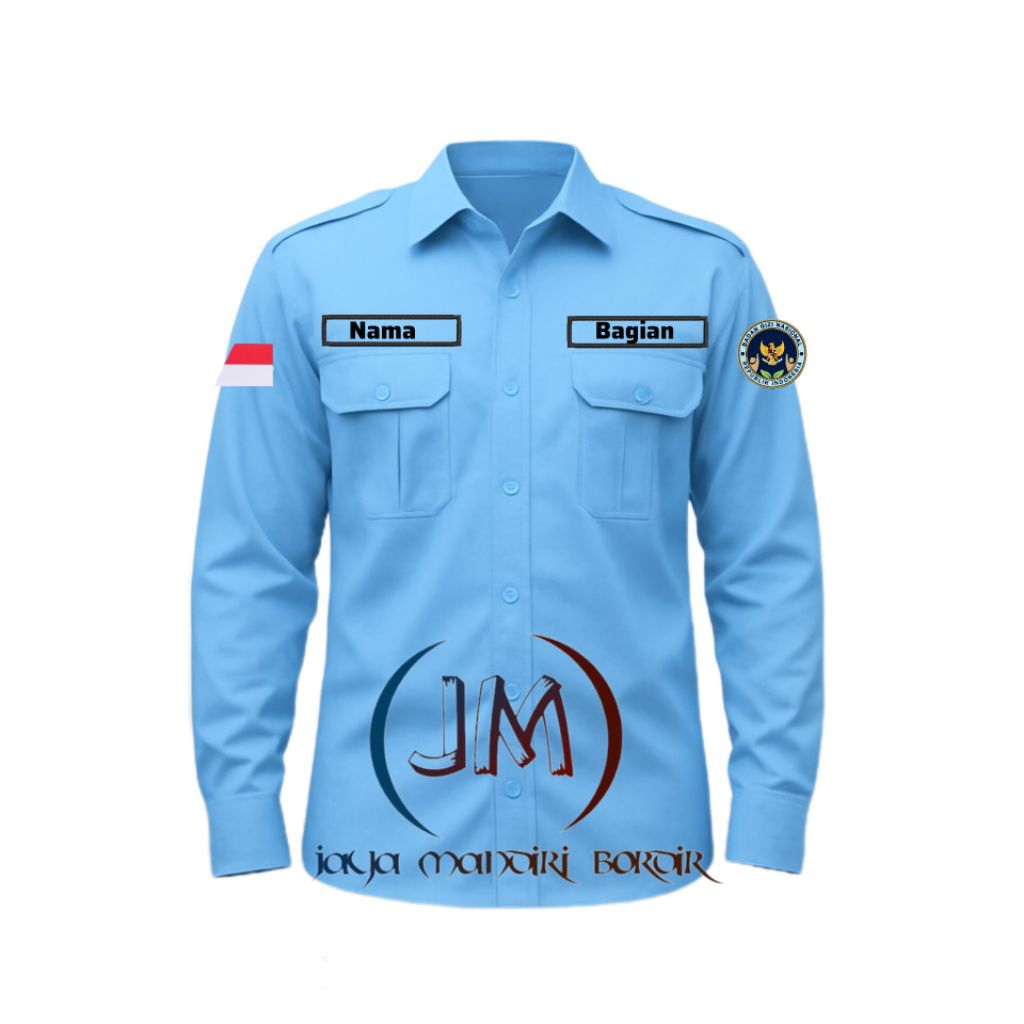 ( BORDIR) KEMEJA BGN BORDIR || KEMEJA BGN SPPG BORDIR || KEMEJA SPPG BORDIR