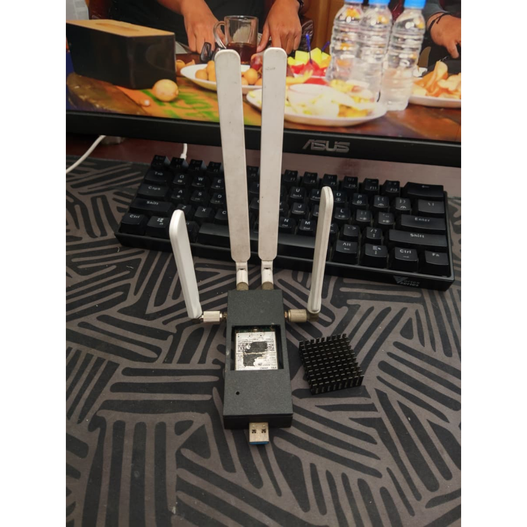 Modem Rakitan Dell Dw5821e: 4G+ LTE CAT 16 Support 5CA WWAN