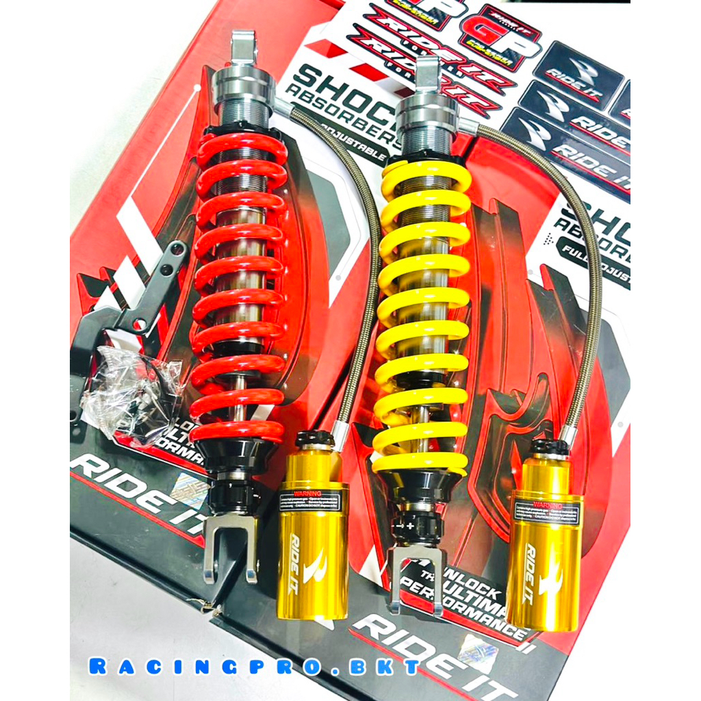 Shock Monoshock Ride it Gp103 Sok Belakang KLX 150 CRF150 GP OROGINAL RIDE IT 103 Tabung Pisah Pleks