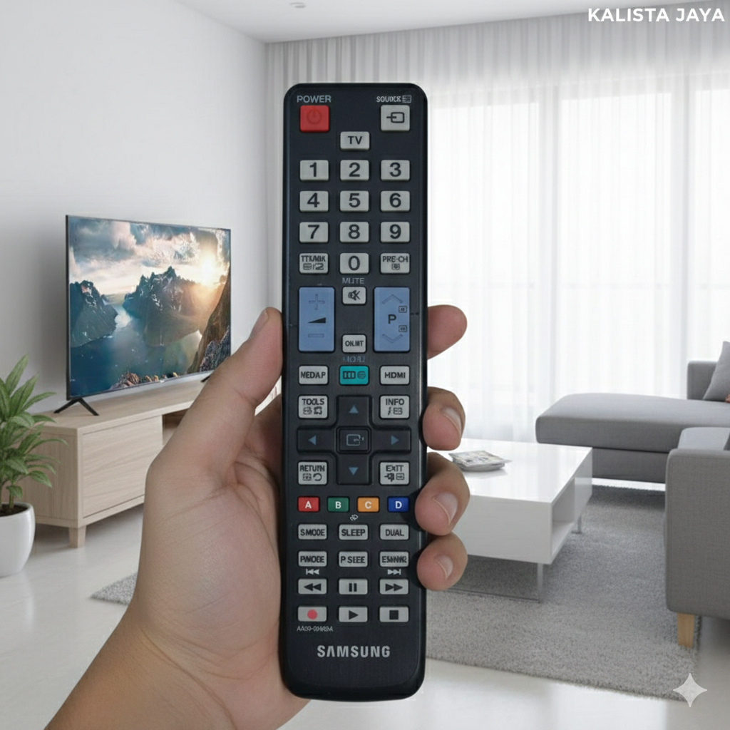 Remote Remot Tv Samsung Led Lcd AA59-00465A Original Asli