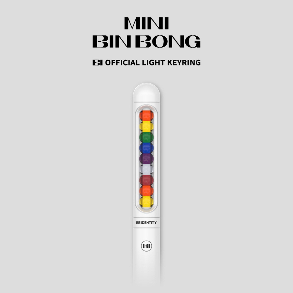 [PRE ORDER] OFFICIAL LIGHT KEYRING B.I IKON MINI BINBONG LIGHTSTICK KEYRING OFFICIAL MURAH