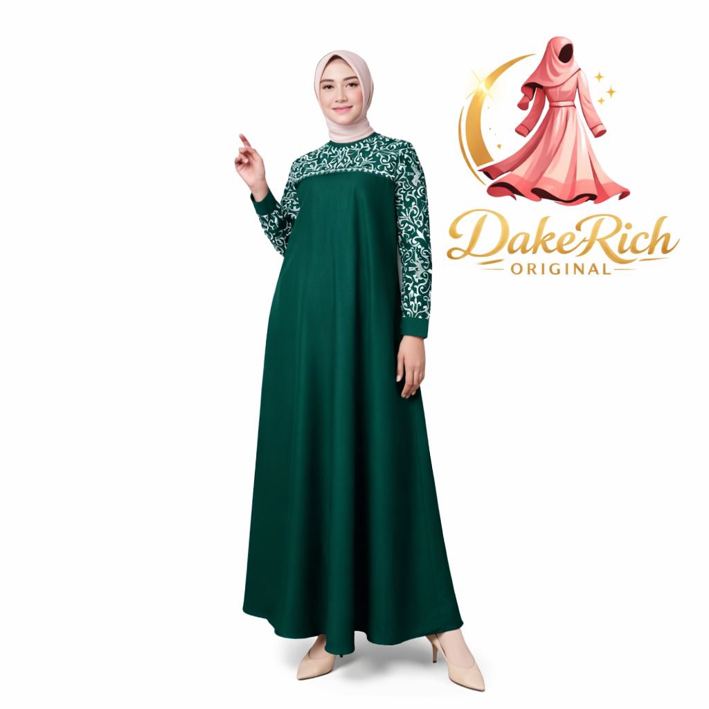 Gamis Hajrah Safir ORI Guzel Kualitas Premium