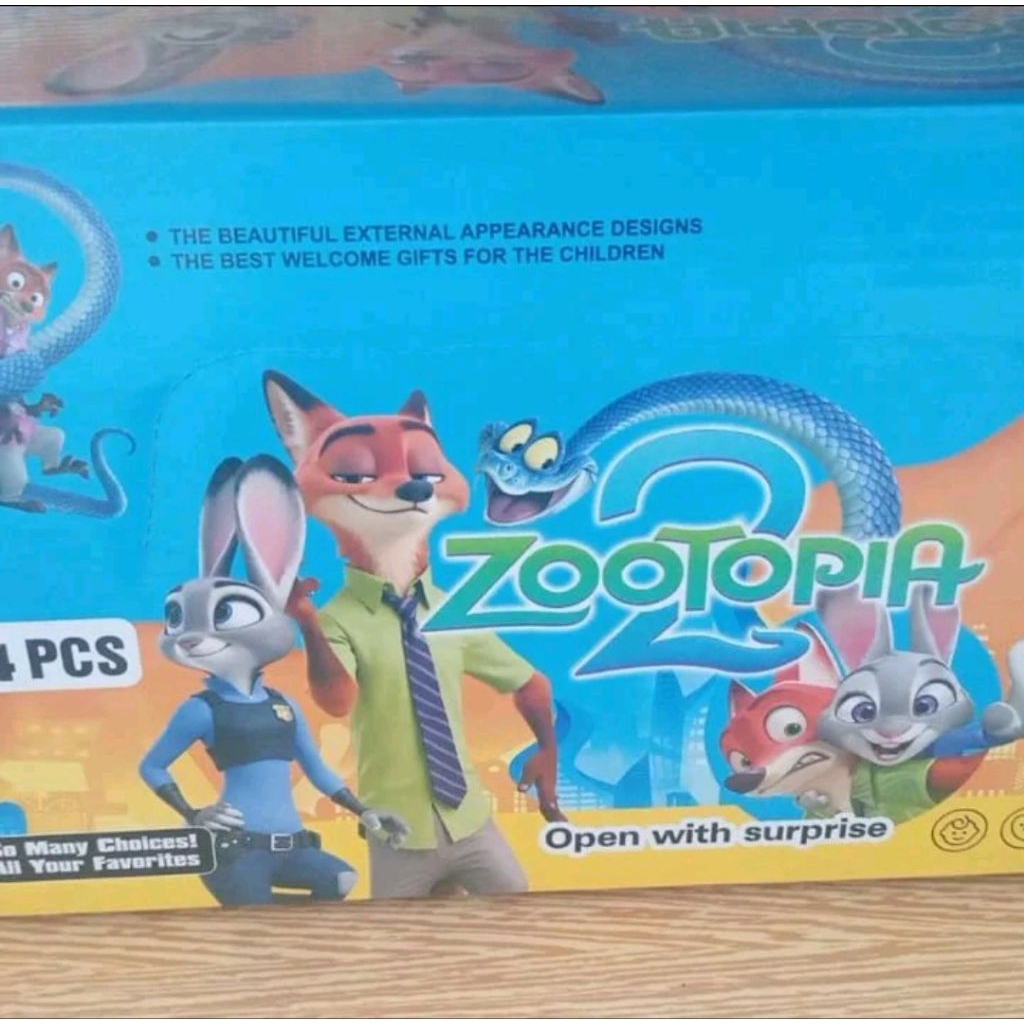 Gantungan Kunci Blindbox Zootopia