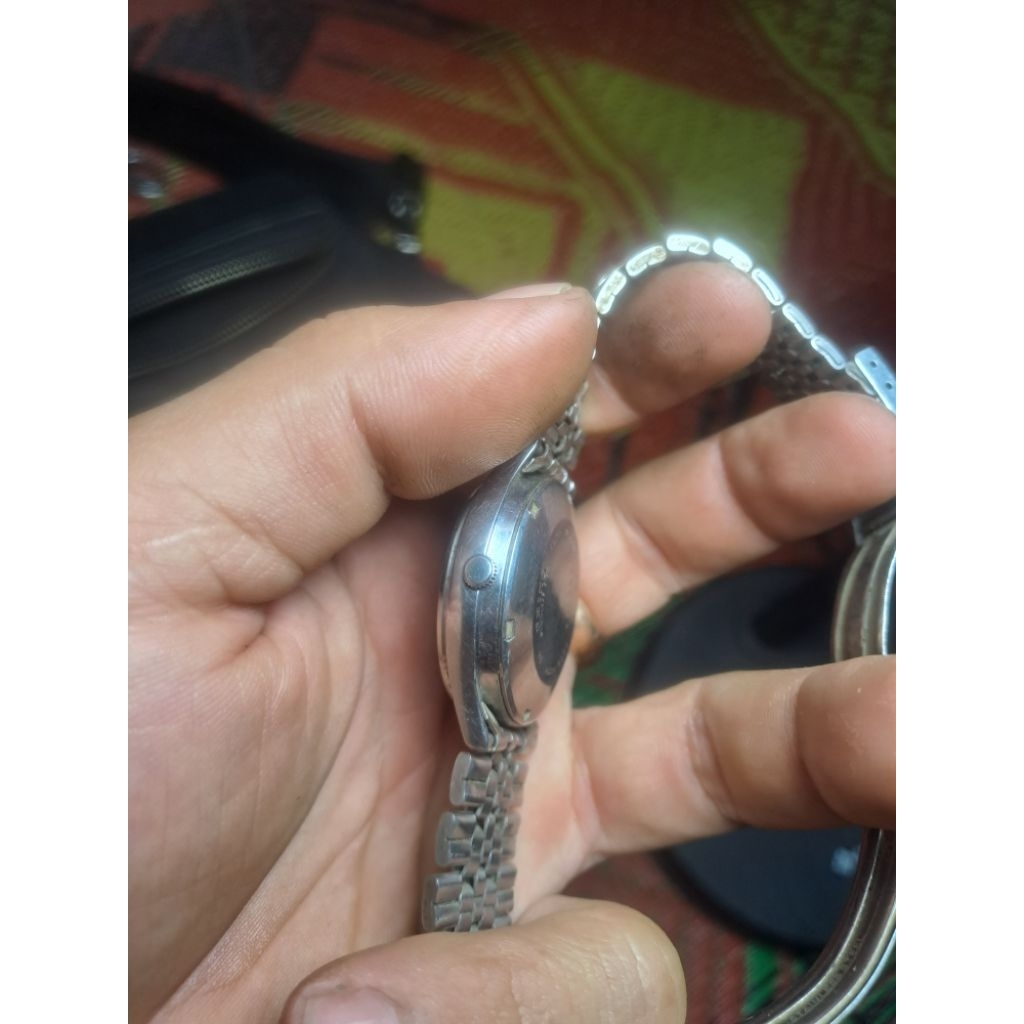 jam tangan second seiko 5 vintage