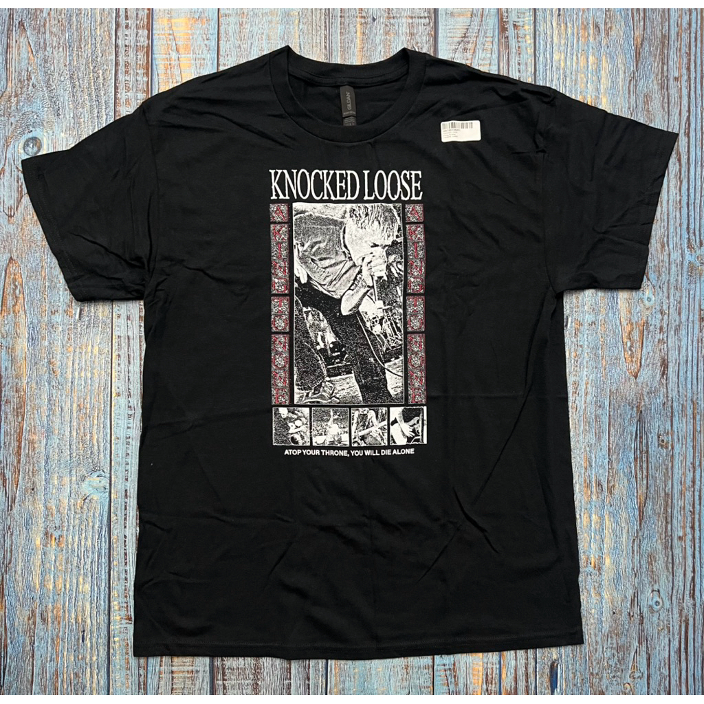 Kaos T-Shirt Band Knocked Loose - ATOP Your Throne Official Merchandise