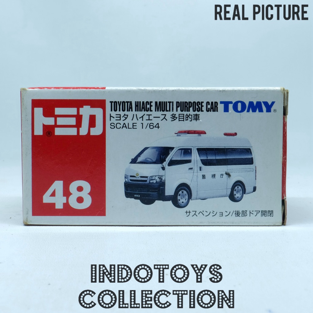 Tomica Tomy Biru 48 ~ Toyota Hiace Multi Purpose Car