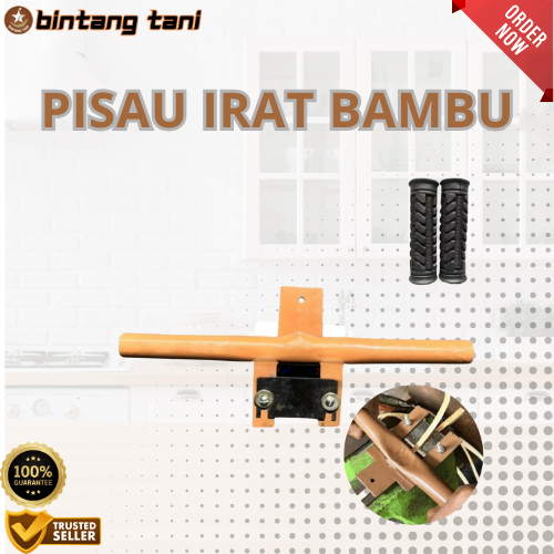 [Bintang Tani] - Pisau Irat Bambu Baja Eks Gergaji Tajam / Alat Irat Bambu Manual  / Alat Kerajinan 