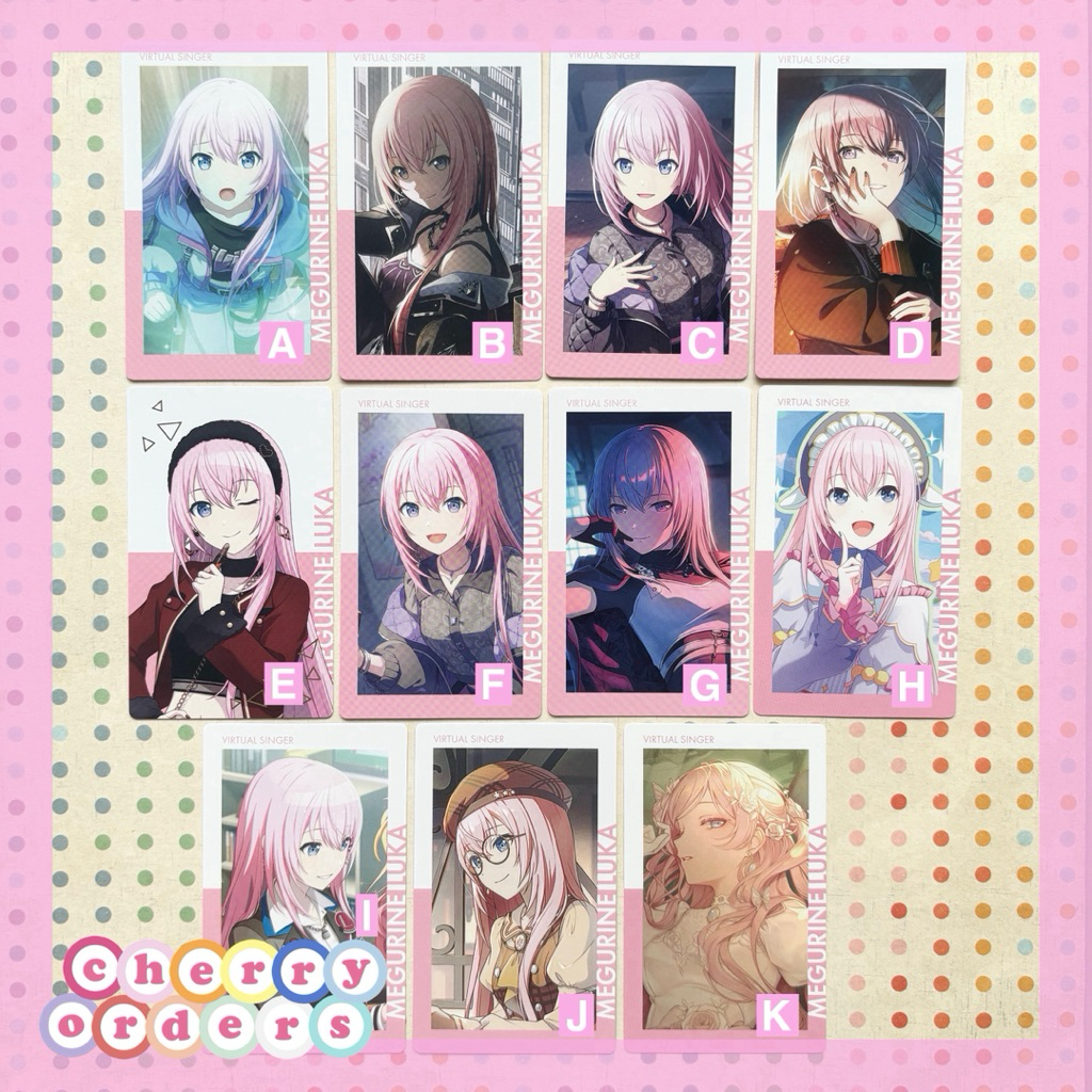 Project SEKAI ePick Card Megurine Luka