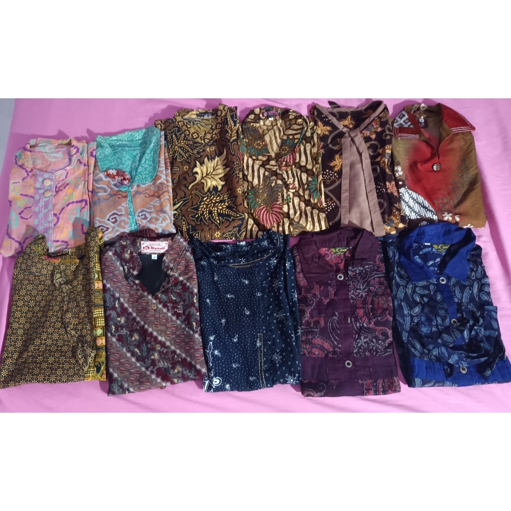Batik wanita modern_preloved batik all size