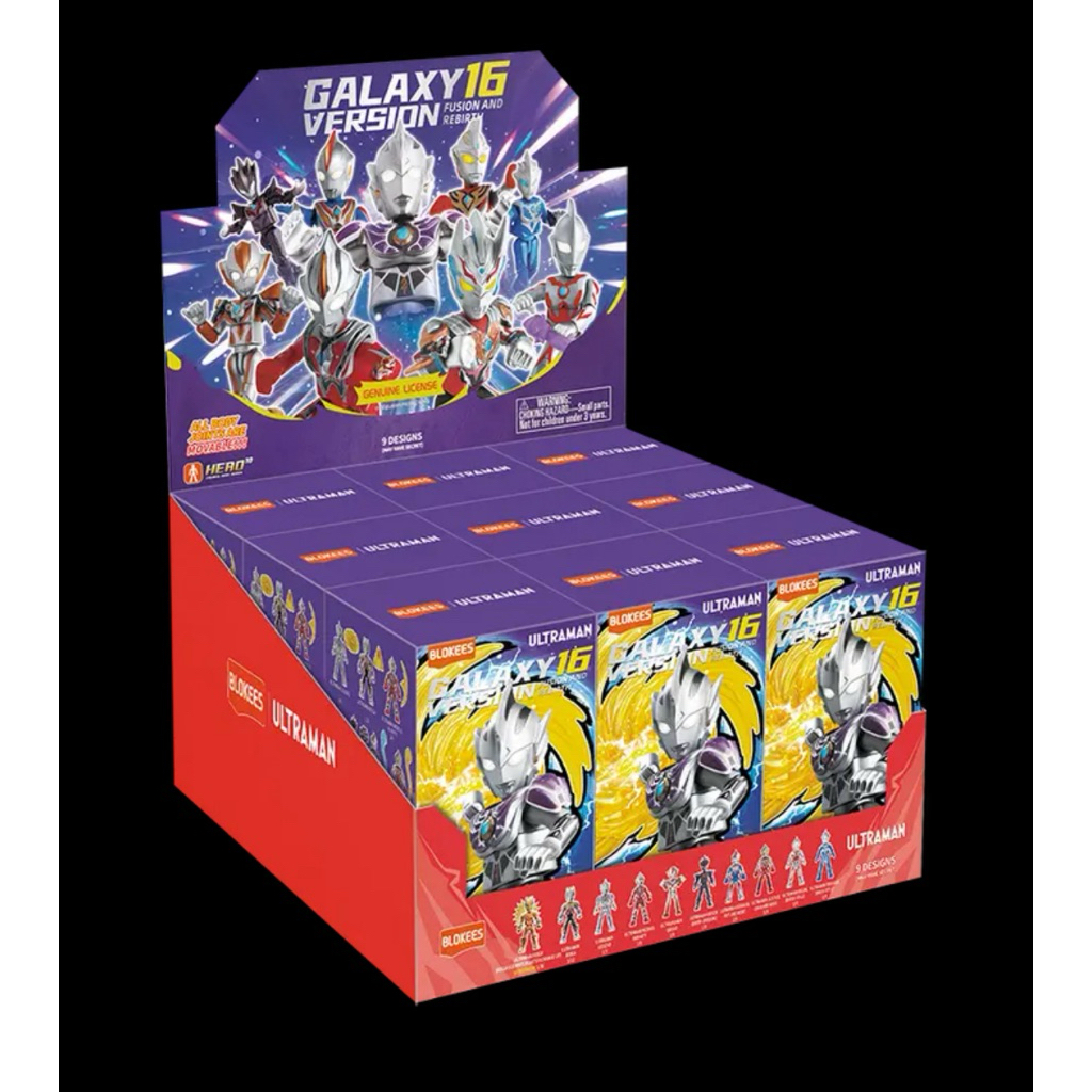 Blokees Ultraman Blind Box Galaxy Version vol 15 GV15 Vol 14 Vol 13 Vol 12 Vol 11