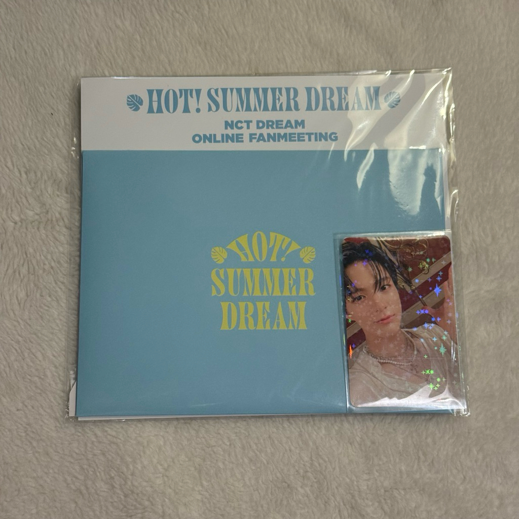 NCT DREAM JENO HOT SUMMER DREAM SPECIAL AR TICKET + AR PHOTO SET