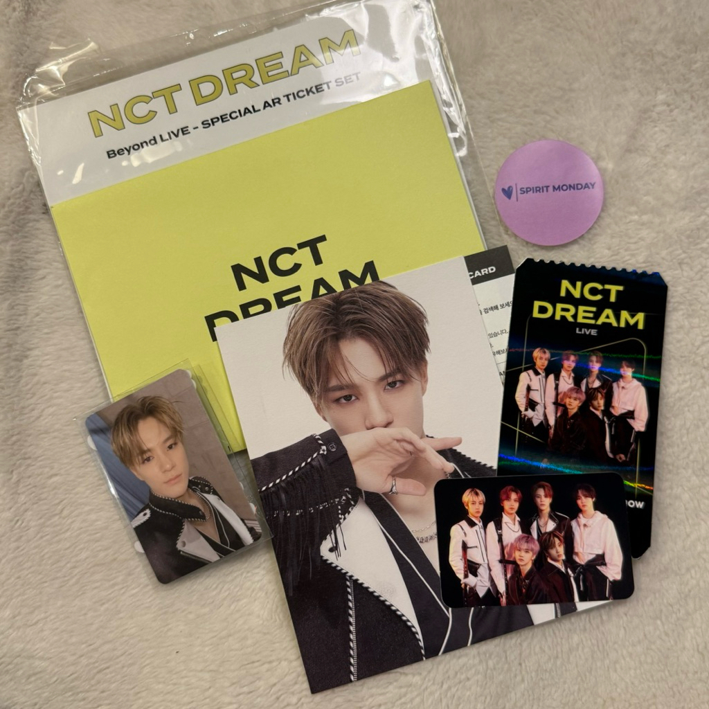 NCT DREAM JENO BEYOND LIVE SPECIAL AR TICKET SET