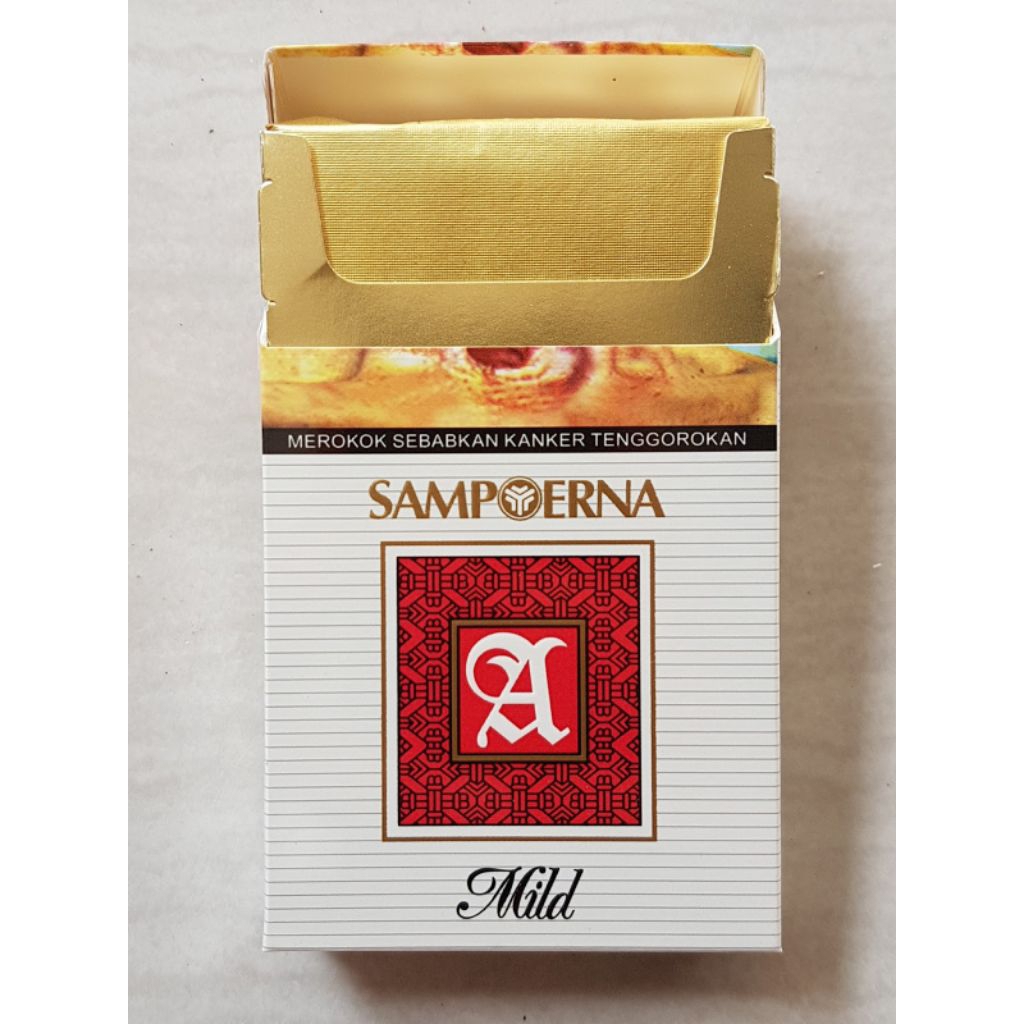 Karton Bekas Bungkus Mild 16 untuk kerajinan tangan