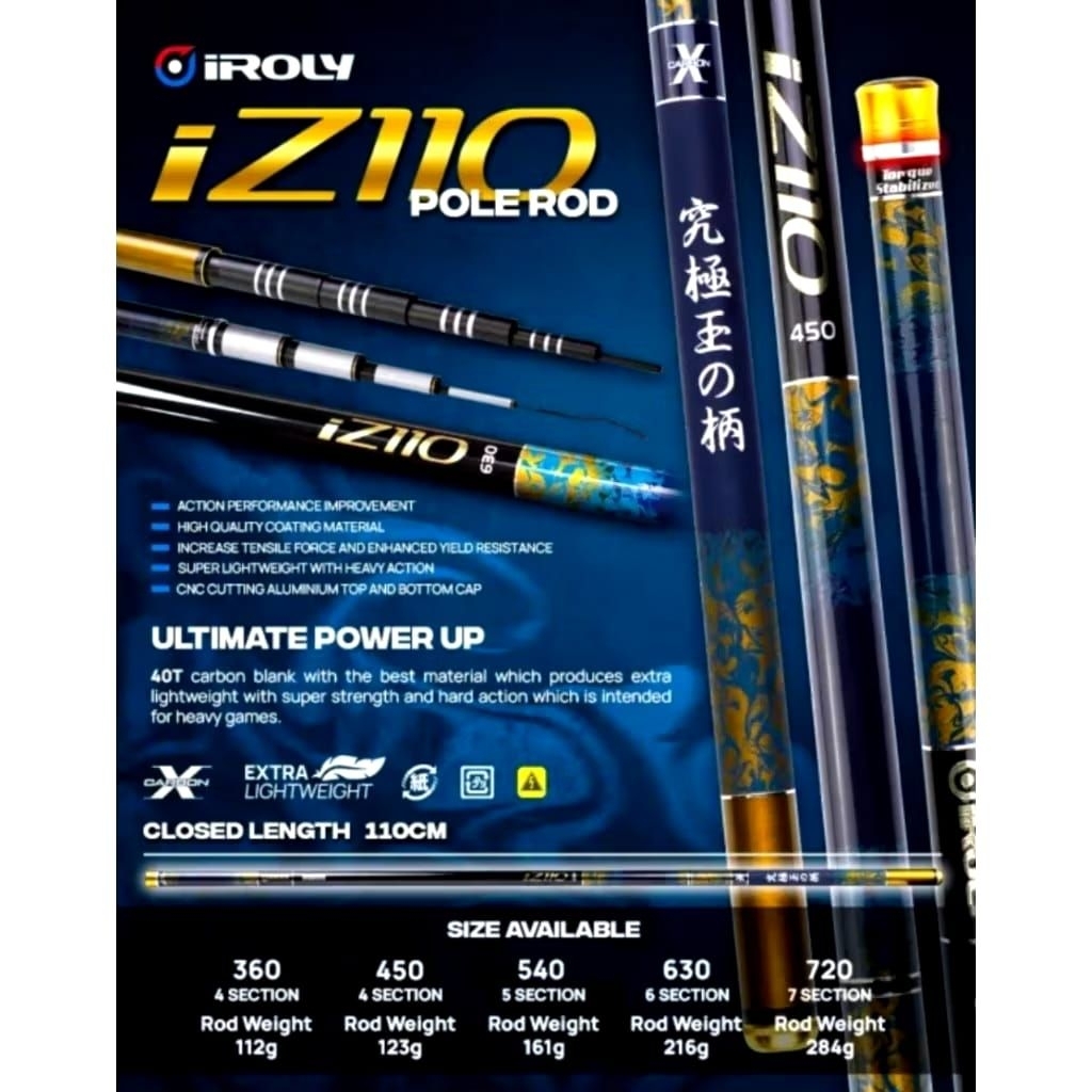 IROLY - Joran TEGEK IROLY IZ110 360-540CM
