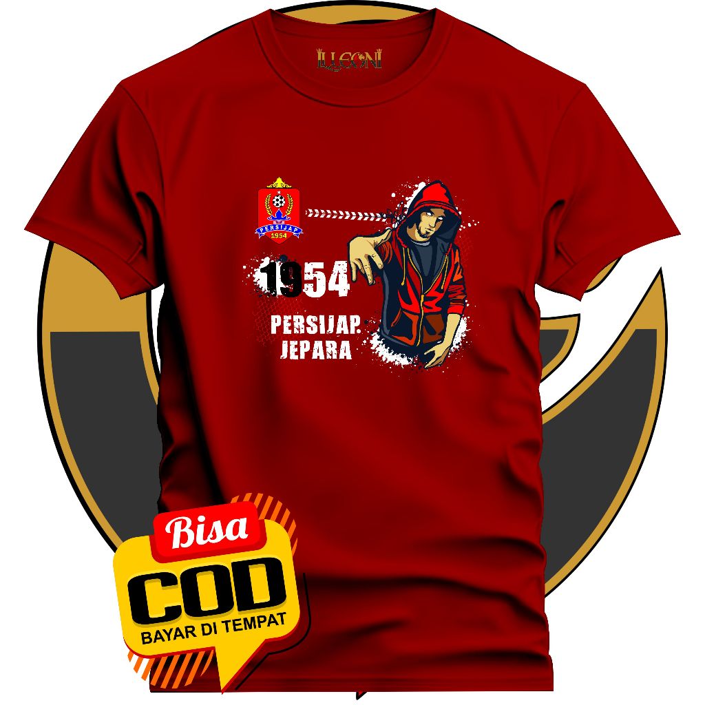 KAOS Persijap Jepara 1954 BIG SIZE (S-5XL) KAOS Persijap / KAOS Ultras Persijap