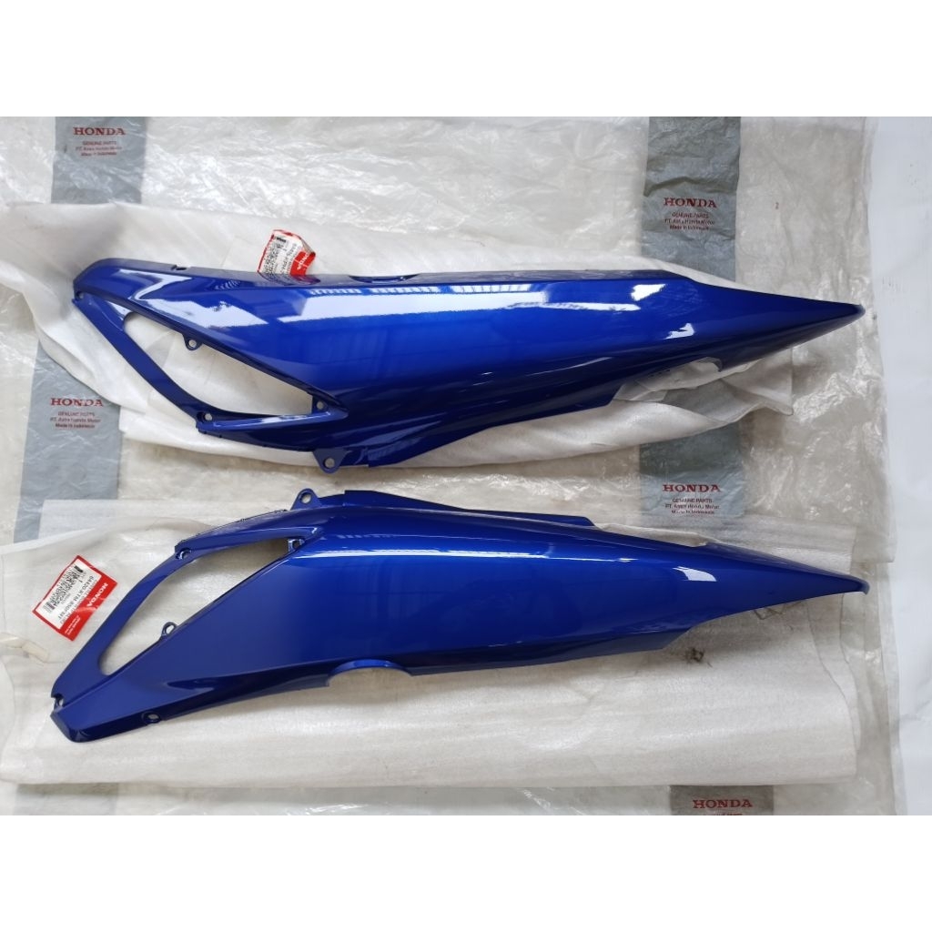 Cover Body Honda SUPRA X 125 Biru Original baru AHM