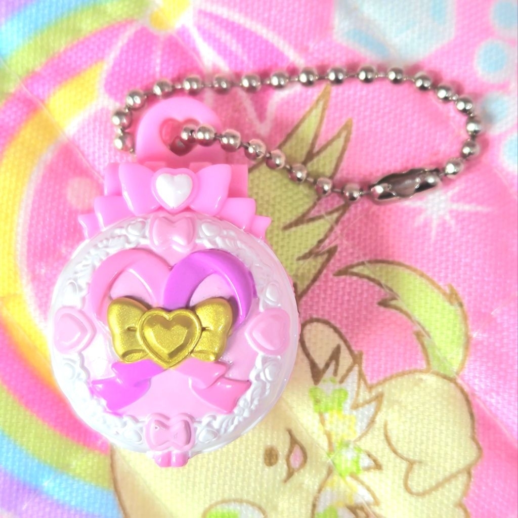 Wonderful Precure Wonderful Pact Mini Trinket Keychain