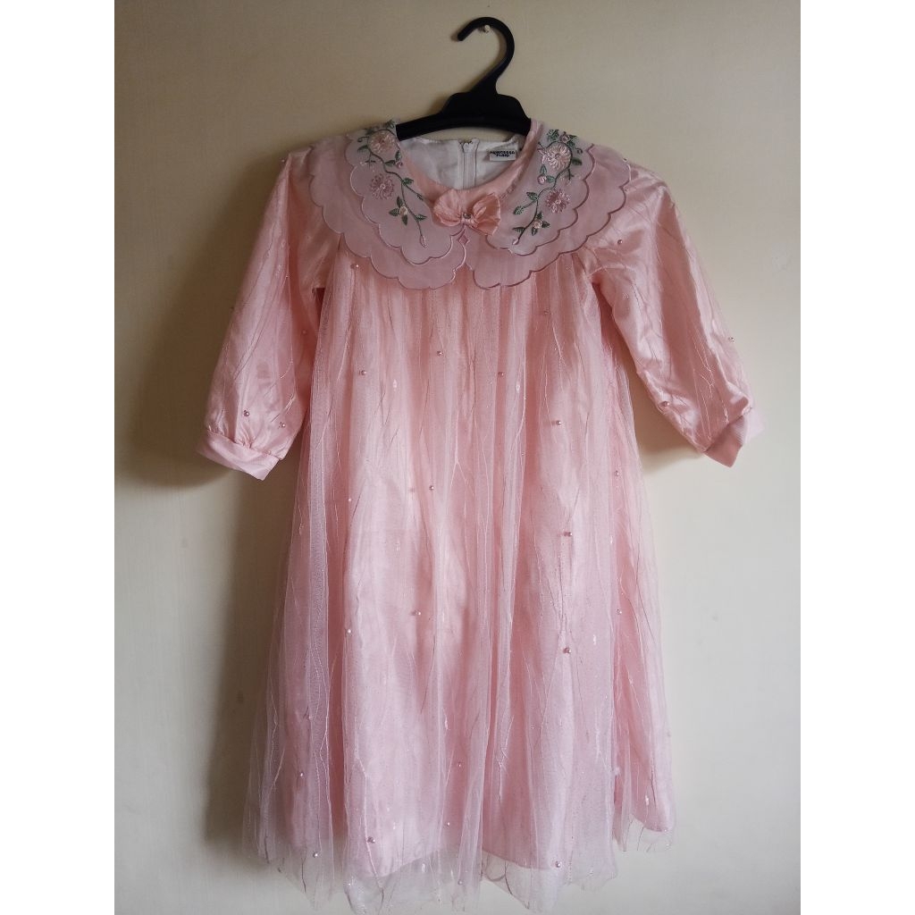 PL dress gaun princess sz 120 like nw