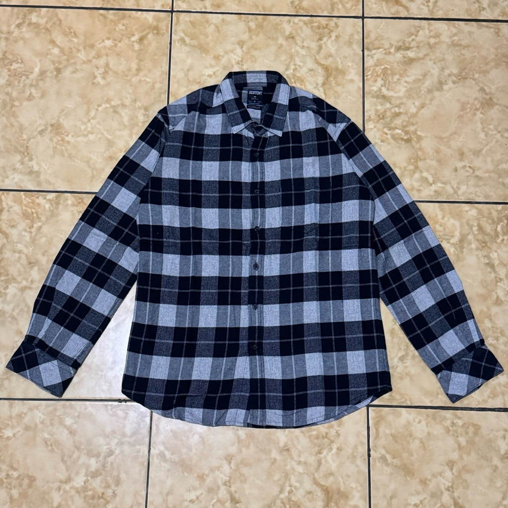 Kemeja Flanel Scotch Preloved