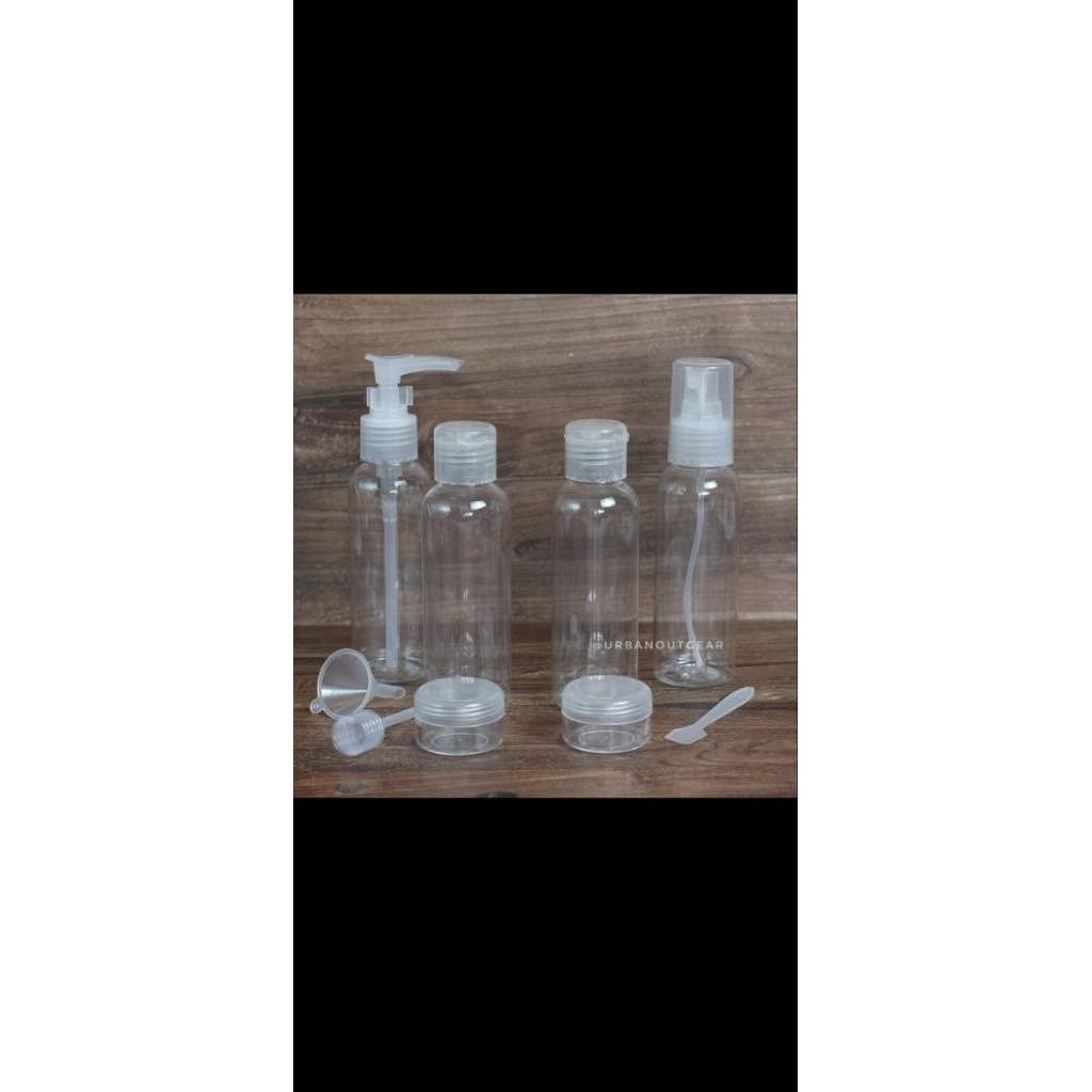 KALIBRE TOILETRY BOTTLE TRAVEL KIT BOTOL TRAVEL SET