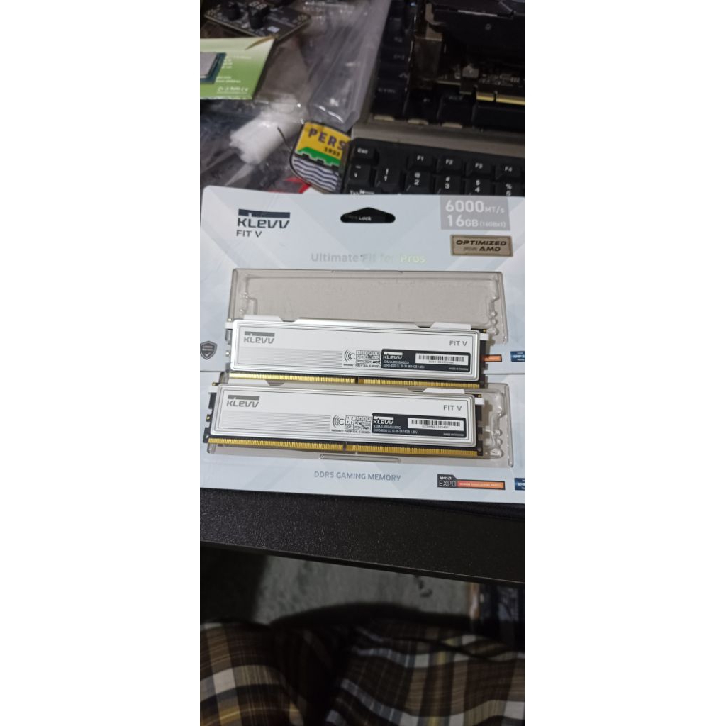 Ram Klevv 32GB DDR5 6000MHz CL30 White